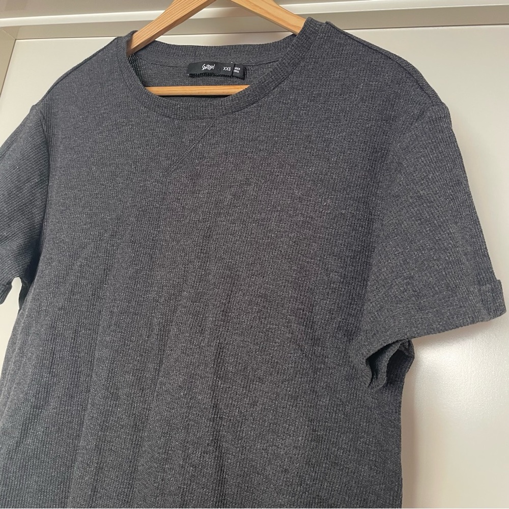 NWOT Sportsgirl Essential Tee - soft stretch ribbed - short sleeve with … - Picture 6 of 8